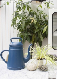 Голландская дизайнерская пластиковая лейка для цветов 12 л Lungo Blue Xala фото