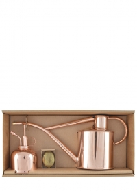 Подарочный набор лейка и опрыскиватель HAWS Copper Rowley Ripple & Copper Smethwick Spritzer фото