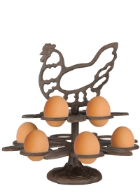 Декоративная подставка для яиц Курочка CH011 Esschert Design фото заказать в интернет-магазине Consta Garden