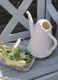 Дизайнерская лейка-кофейник для полива комнатных и садовых растений 6 л. XALA Butler Light Grey фото