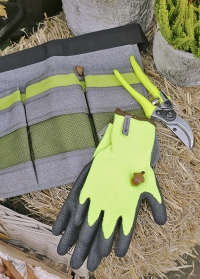 Перчатки мужские утепленные для строительства и садоводства Isomax Ajs Blackfox фото