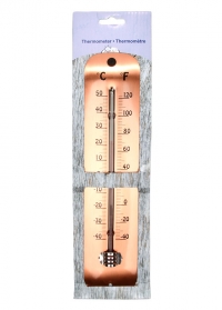 Термометр настенный медный для дома и дачи Esschert Design TH91 картинка