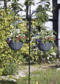 Декоративный двойной держатель для цветочных кашпо Smart Garden картинка