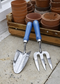 Набор садовых инструментов - совок и вилка British Meadow Collection Burgon & Ball фото