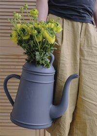Лейка дизайнерская пластиковая для полива цветов Slate Grey Lungo Xala фото