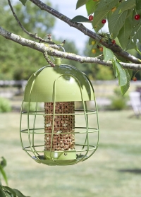 Металлическая подвесная кормушка для птиц под орехи с защитой от белок Acorn Peanut Smart Garden