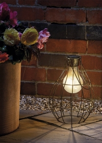 Декоративный фонарь на солнечной батарее в ретро стиле Retro Eureca! Smart Garden фото