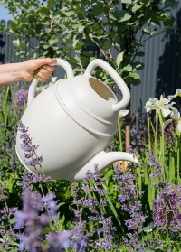 Дизайнерская лейка-чайник для полива цветов 10 л. Chai Light Grey XALA (Нидерланды) фото