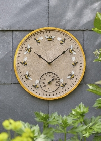  Часы настенные для дома и улицы Ø 30 см Пчелы Biarritz от Smart Garden фото заказать на сайте Consta Garden