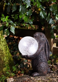 Декоративная садовая фигурка - светильник Кролик от Smart Garden купить в интернет-магазине Consta Garden