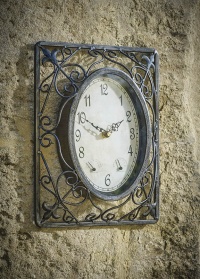 Уличные настенные часы кованые Malmesвury Briers фото