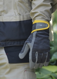 Перчатки мужские рабочие Dig The Glove Slate Corduroy Burgon & Ball