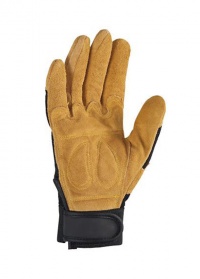 Кожаные мужские перчатки суперпрочные для загородной жизни Control AJS-Blackfox фото