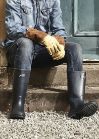 Перчатки мужские-краги - суперзащита для работы на даче и в саду Briers фото