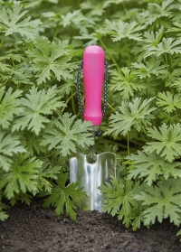 Совок садовый с флуоресцентной рукояткой  Florabrite Pink от Burgon & Ball фото